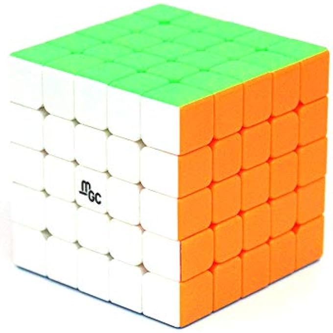 YJ YJ MGC 5X5 STICKERLESS MAGNETIC SPEEDCUBE MAGIC PUZZLE - Image 3